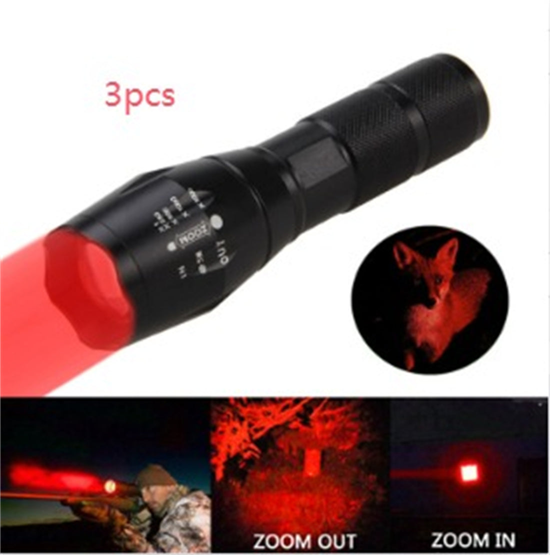 Portable Mini Hunting Flashlight