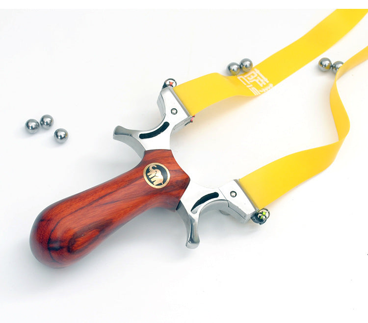 Mammoth Flat Leather Slingshot