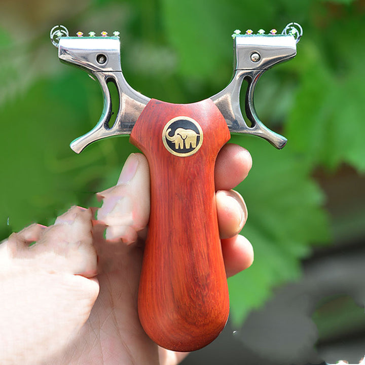 Mammoth Flat Leather Slingshot