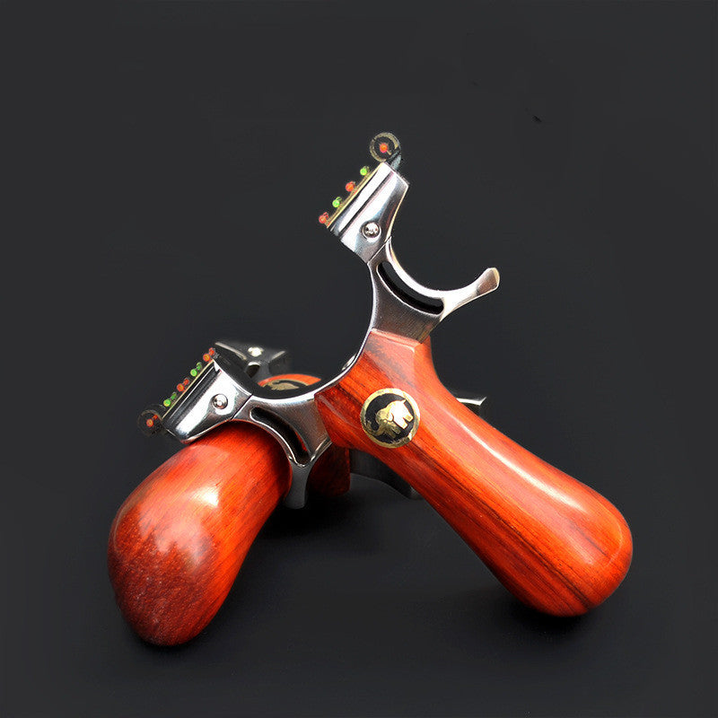 Mammoth Flat Leather Slingshot