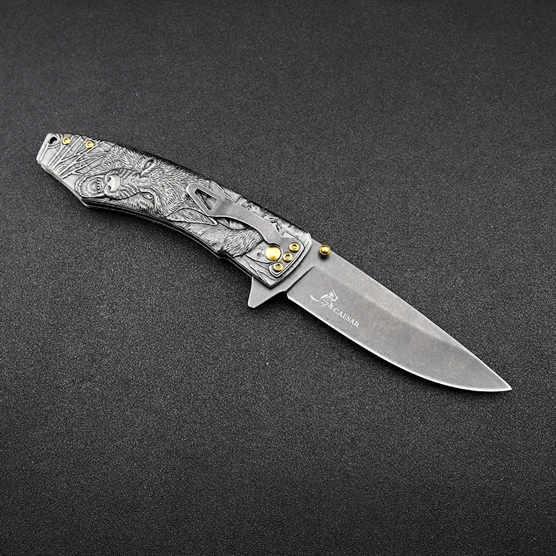Outdoor Hunting Folding Knife