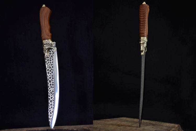Hand Forging Hunting Camping Knife