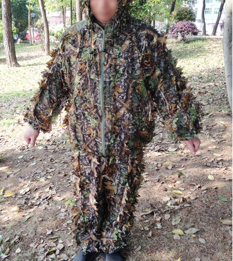 Jungle bionic leaves, hunting camouflage clothes
