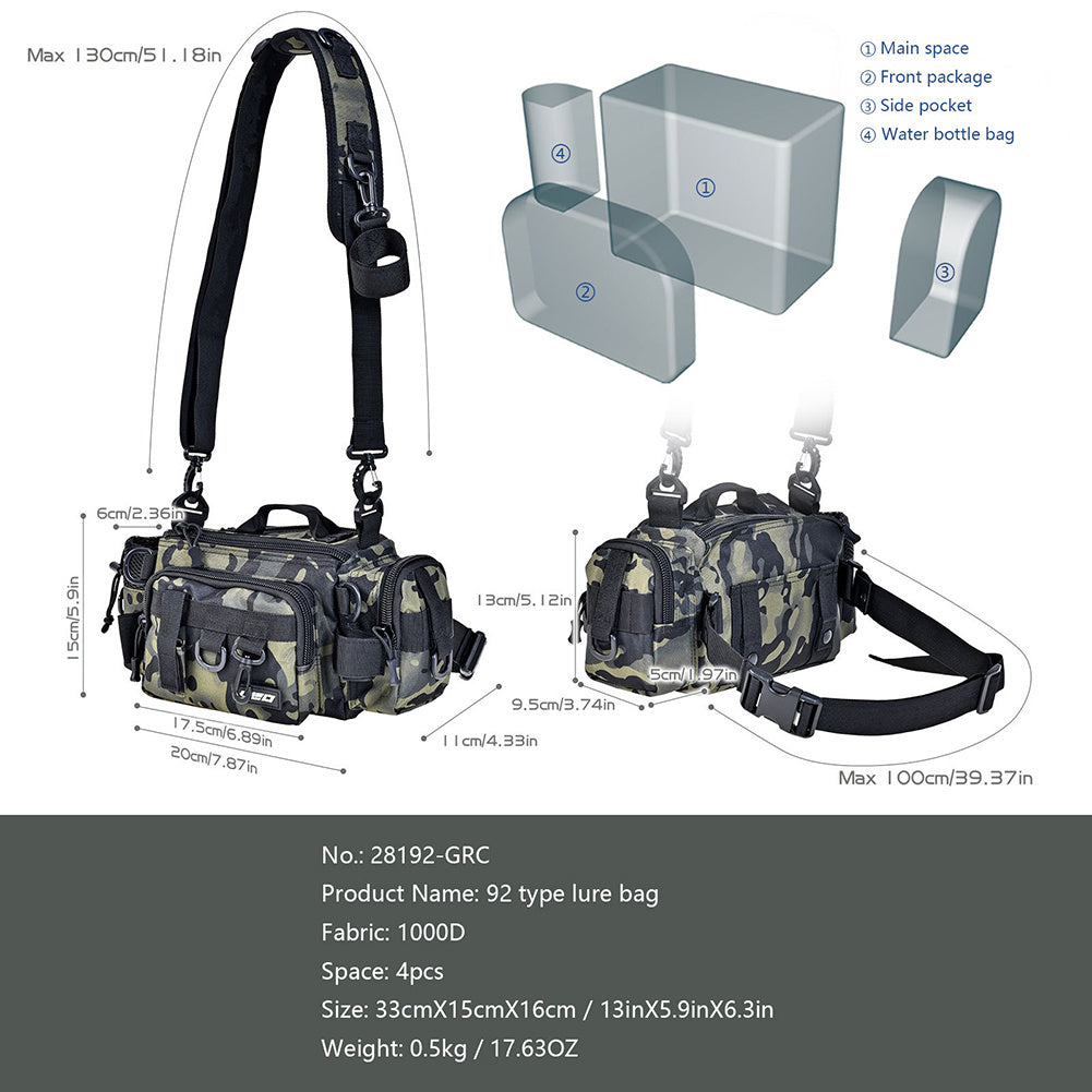 Green Fishing Gear Accessories Pack