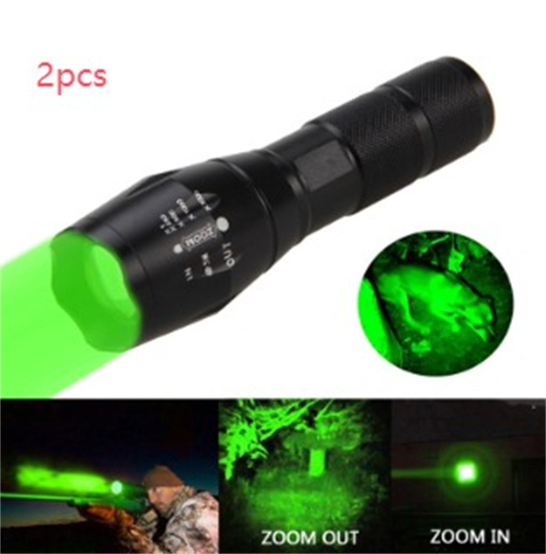 Portable Mini Hunting Flashlight