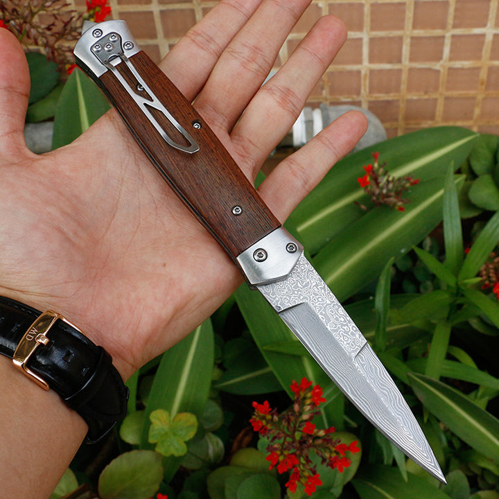 Pocket Folding Hunting Knife For Men