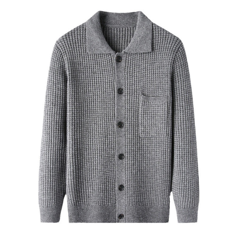 Men's Long-sleeved Cardigan Jacket