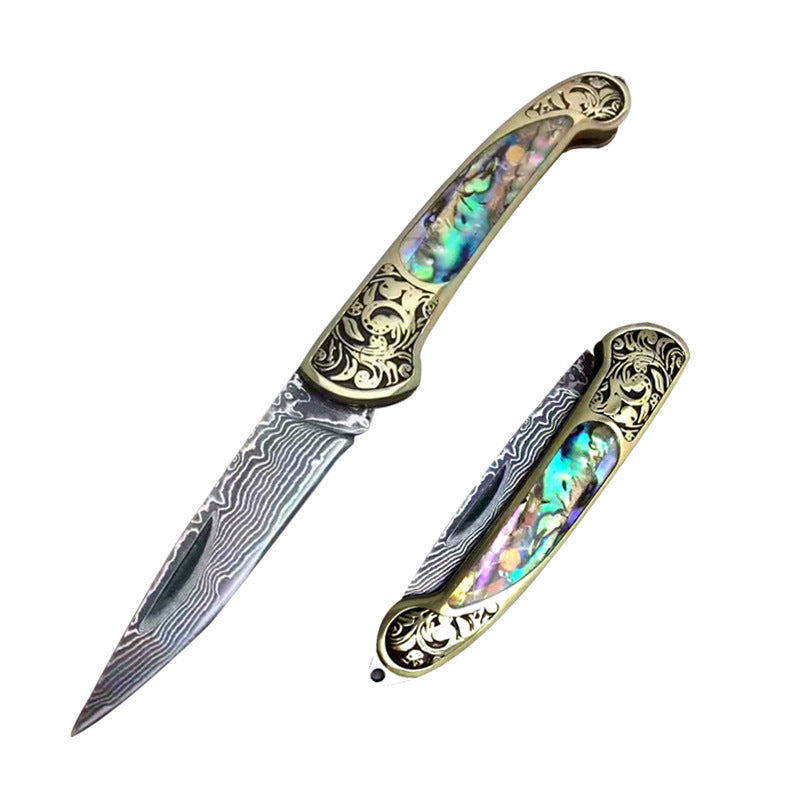 Camping Hunting Folding Hunting Combat Knife