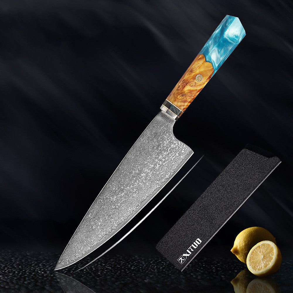 Damascus Steel Hunting Knife