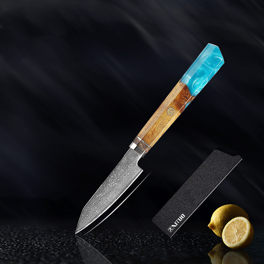 Damascus Steel Hunting Knife
