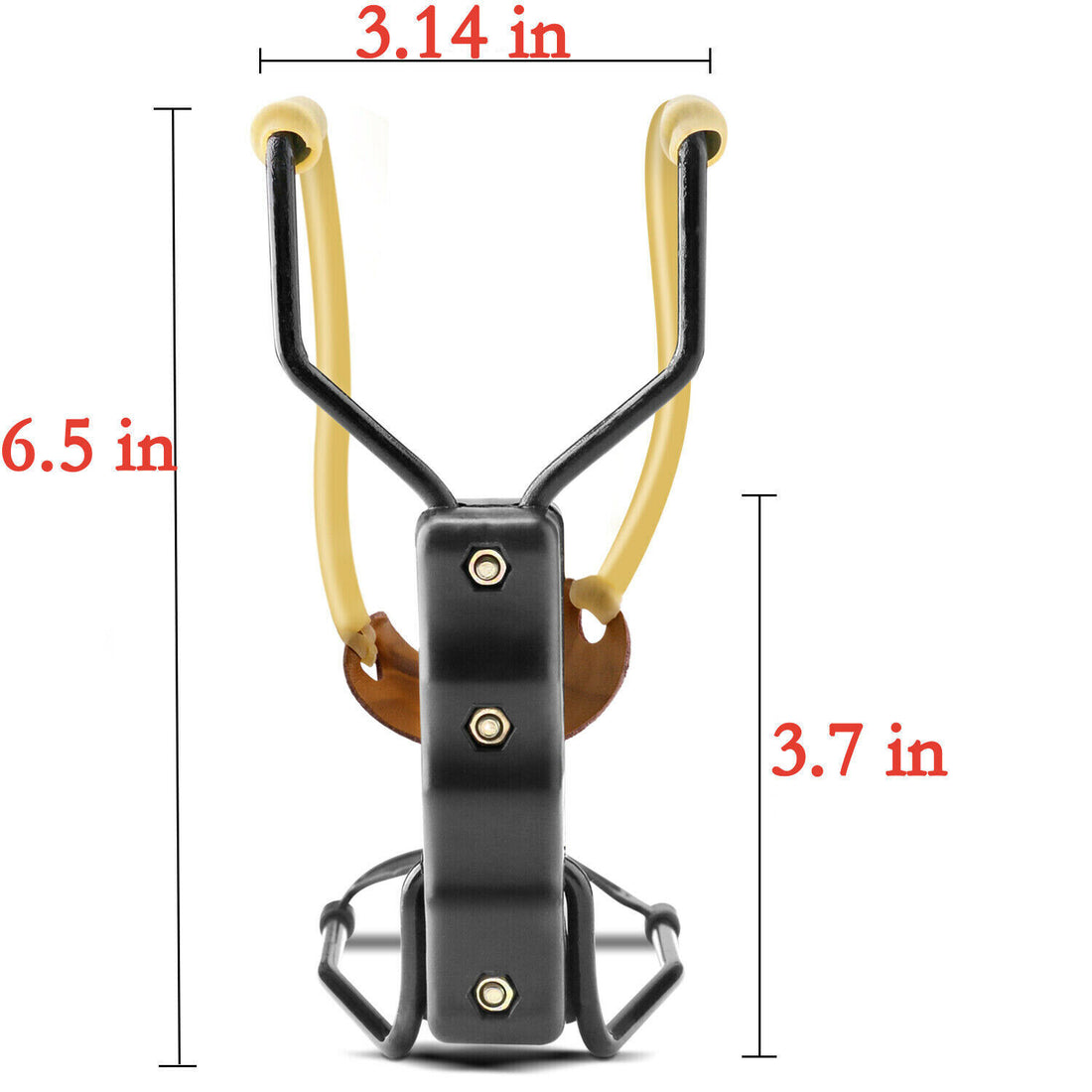 Compact Folding Slingshot For Hunting
