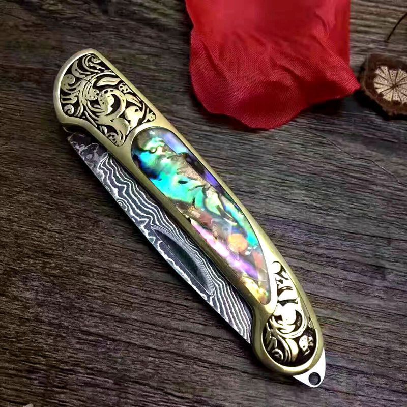 Camping Hunting Folding Hunting Combat Knife