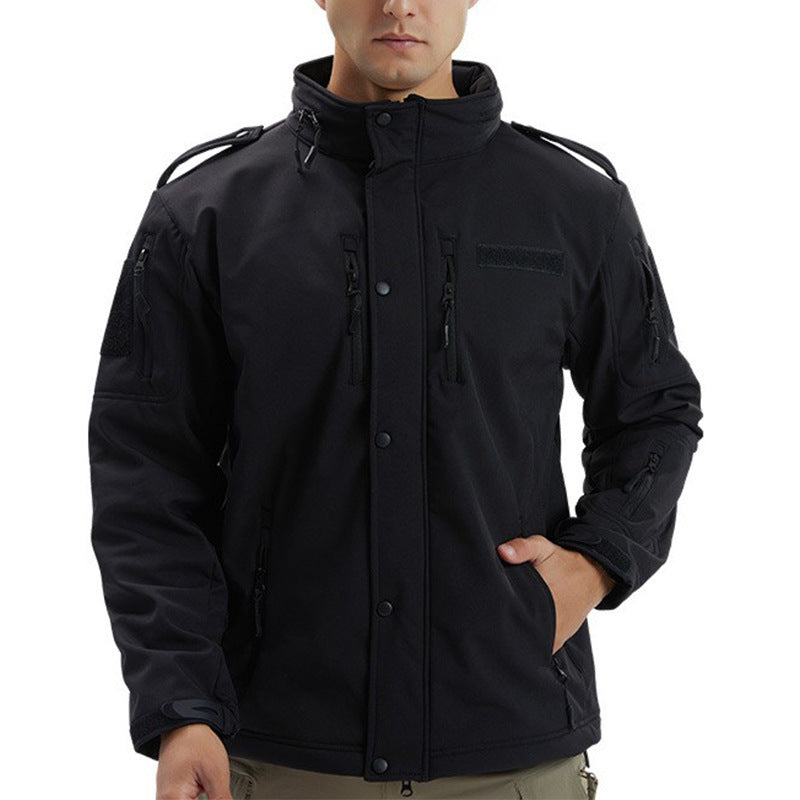 Men's Fleece Jacket Camouflage Jacket