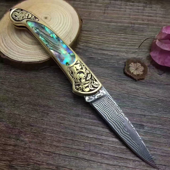 Camping Hunting Folding Hunting Combat Knife